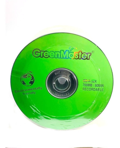 Cdr Virgen Greenmaster 80 Min 700 Mb 50 Pzas