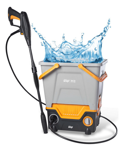 Lavadora Alta Pressão Wap Eco Smart 2200 Reutiliza Agua 23l 110V
