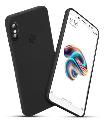 Funda Case For Xiaomi Redmi A2 Soft Feeling Antishock Negro