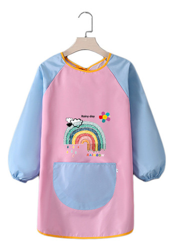 Ab Delantal De Pintura Impermeable Blusa De Arte Para Niños