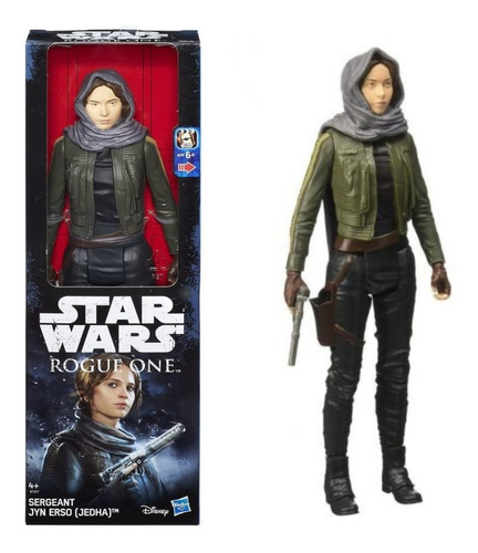 Muñeco Sargento Jyn Erso (jedha) Star Wars Rogue One 30cm