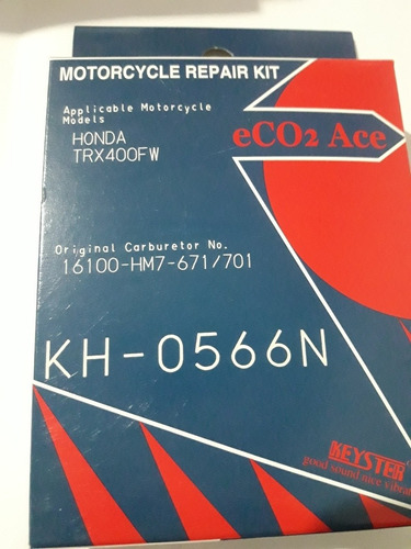 Kit Carburacion Honda Trx 400 Keyster Japon Pocho2strokes 