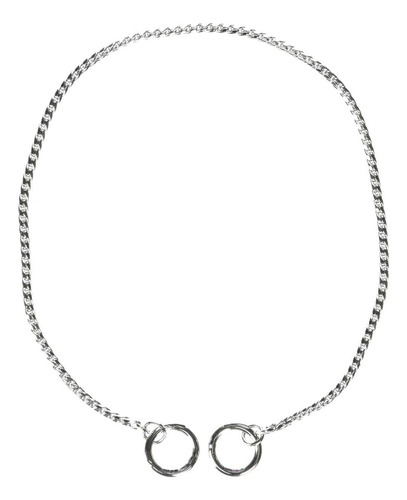 Collar Para Perro Con Cadena De Serpiente Cromada Guardian