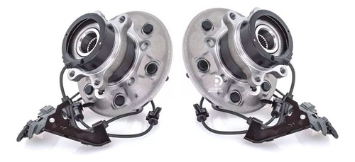 Kit 2 Maza Balero Delantera Colorado 2007 2008 4x4 Abs