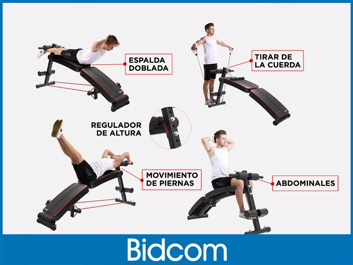 Segunda imagen para búsqueda de banco abdominales usado