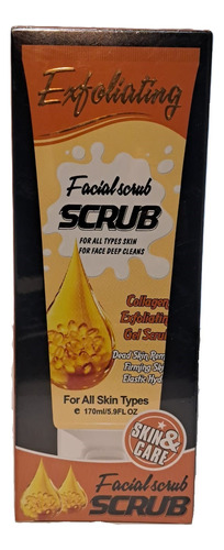 Exfoliante Facial Colageno  Facial Scrub 170 Ml Wokali