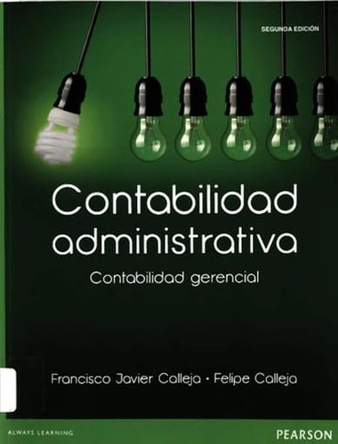 Libro: Contabilidad Administrativa