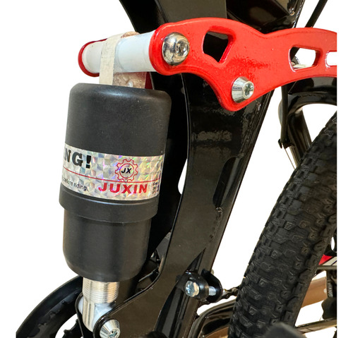 Bicicleta De Montaña Plegable Rodada 26 Color Rojo Con Negro Xiird Modelo W