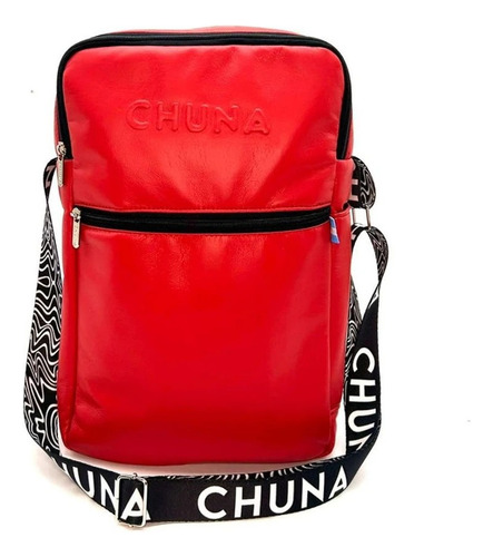 Morral Matero Chuna Atenas Estelar Rojo Porta Termo Y Mate