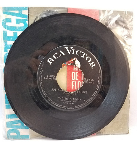 Palito Ortega Soy Amigo De La Chevecha Simple Vinilo Mb (Usado)