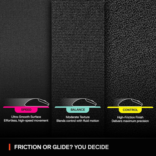 Mousepad Gamer Steelseries Qck Performance Speed L 490x420mm