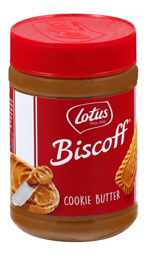 Lotus Biscoff Cookie Butter Crema De Galleta 400gr  Import  