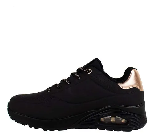 Skechers lace up mujer dorados sale