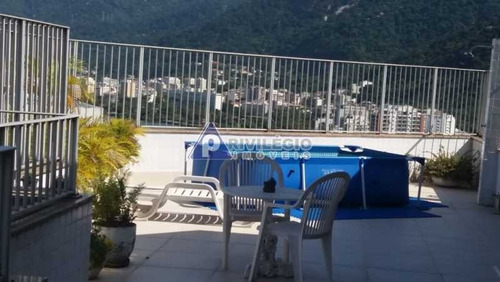 Imagem 18 de 25 de Cobertura À Venda, 4 Quartos, 1 Suíte, 2 Vagas, Lagoa - Rio De Janeiro/rj - 2086