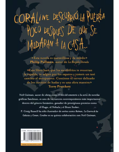 Coraline Novela Gráfica ( Libro Original)