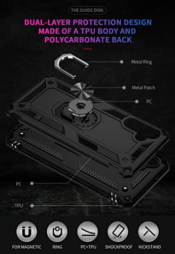 Funda Para Galaxy A13 5g Negro -2