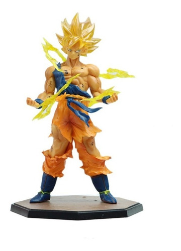 Imagen 1 de 6 de Figura Goku Super Saiyan - Dragon Ball Z 16cm 