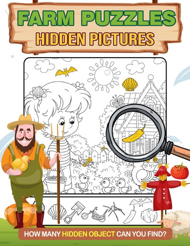 Libro: Farm Hidden Picture: Find Hidden Delights On The Farm