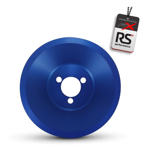 Polia Bomba D'água Alumínio Billet Vw Ap 8v Azul Ftx Expert