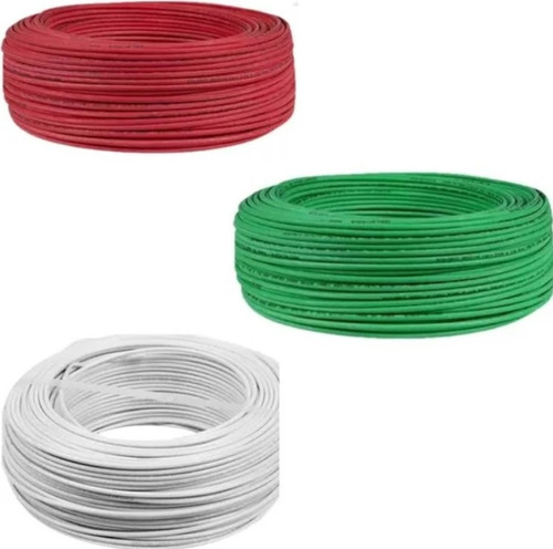 Pack 3 Rollos Cable Alambre Nya 2.5mm H07v-u  R-100mts Sec