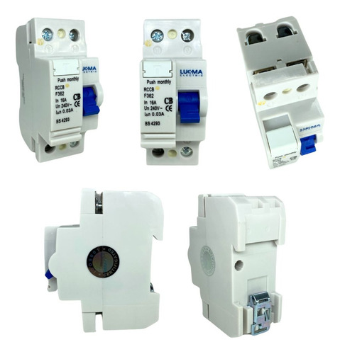 Interruptor Dr Diferencial Idr 2 Polos Bipolar 16a - 30ma