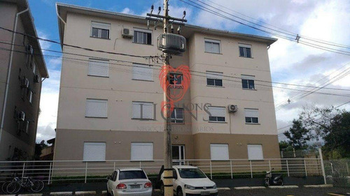 Apartamento Com 2 Dormitórios À Venda, 50 M² Por R$ 159.000,00 - Barnabé - Gravataí/rs - Ap0041