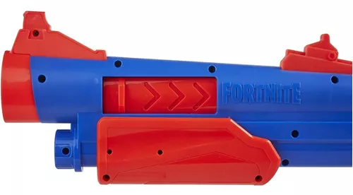 Arma Fortnite Nerf Ts Vermelha 12 Shotgun Hasbro Original