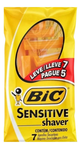 Aparelho De Barbear Bic® Sensitive Shaver 49 Unidades
