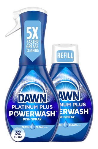 Kit De Iniciación Jabón Dawn Powerwash Aerosol Aroma Fresco
