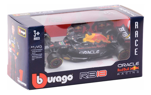 Auto Redbull Rb18 2022 Max Verstappen Campeón F1 Exclusivo