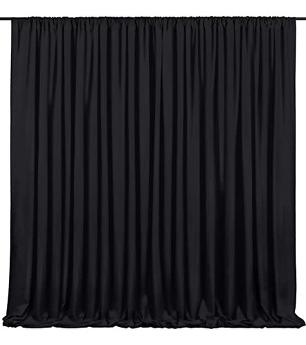 Cortinas Negras 5x10 Pies - Fiesta, Boda, Escenario