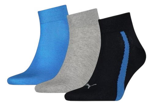 Calcetas Tines Puma Originales 3 Pares Unisex Look Trendy