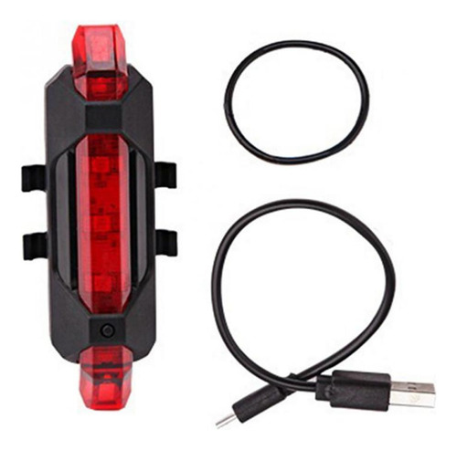 Lámpara De Cola Trasera De Con Brillo Usb Recargable A