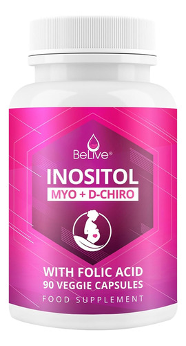 Mioinositol Y D-chiro Inositol Acido Folico 40 En 1 X 90 Cap