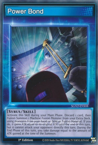 Power Bond (sgx2-ens08) Yu-gi-oh!