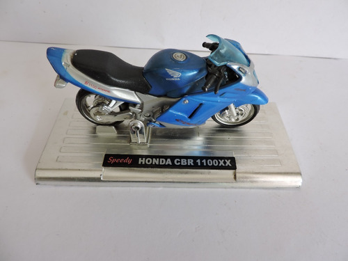 Miniatura Speedy Cbr 1100 Xx Honda 12cm Veja Video