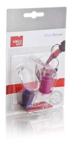 Imagen 6 de 6 de Servidor De Vino Cristal Set X 2- Wine Server