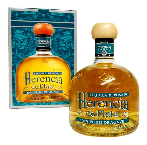 Tequila Herencia De Plata Reposado Envio A Todo El Pais 