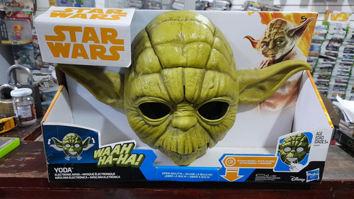 Figura Star Wars Mascara Yoda Hasbro Completa (Usado)