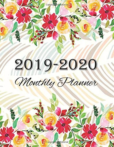 20192020 Monthly Planner 20192020 Yearly Planner And 24 Mont