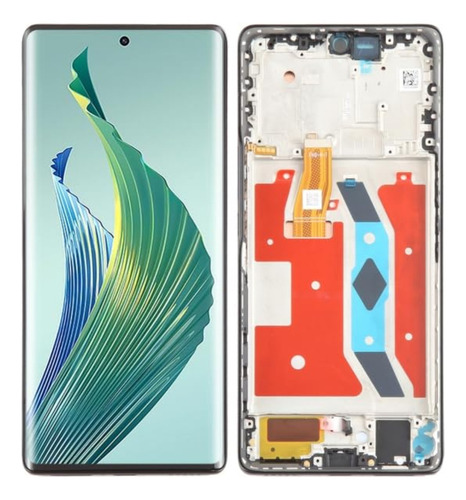 Pantalla Display Compatible Honor Magic 5 Lite X9a Con Marco Color Plateado