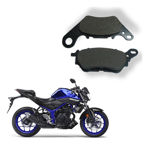 Pastilha De Freio Dianteiro Yamaha Mt 03 2015 2016 2017 2018