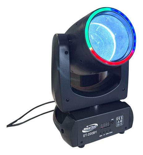 Moving Beam Led 200w Prisma + 8 Desenho + Cores Dmx Dj