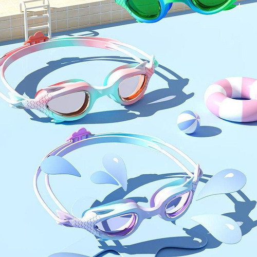 Gafas De Natación Capas De Natación Con Cabello Largo Y