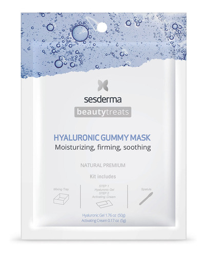 Beauty Treats Mascarilla Facial Hidratante Hyaluronic Gummy 