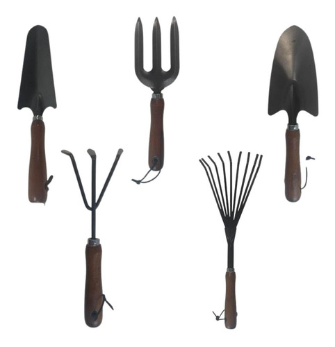 Set Herramientas De Mano Para Jardinería  Udovo 5 Piezas 