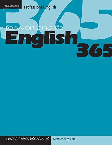 Libro English365 3 Teacher's Book De Vvaa Cambridge