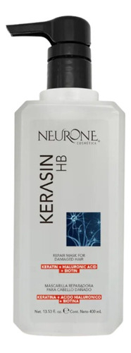 Neurone Keratin Hb Mask 400ml Reparadora De Cabello Dañado