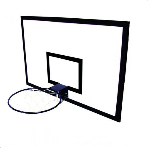 2 Tabelas Basquete 1,80 X 1,20 Com Aro E Rede Sports