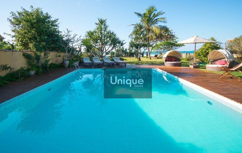 Casa Com 4 Dormitórios À Venda, 390 M² Por R$ 6.500.000,00 - Geribá - Armação Dos Búzios/rj - Ca1032